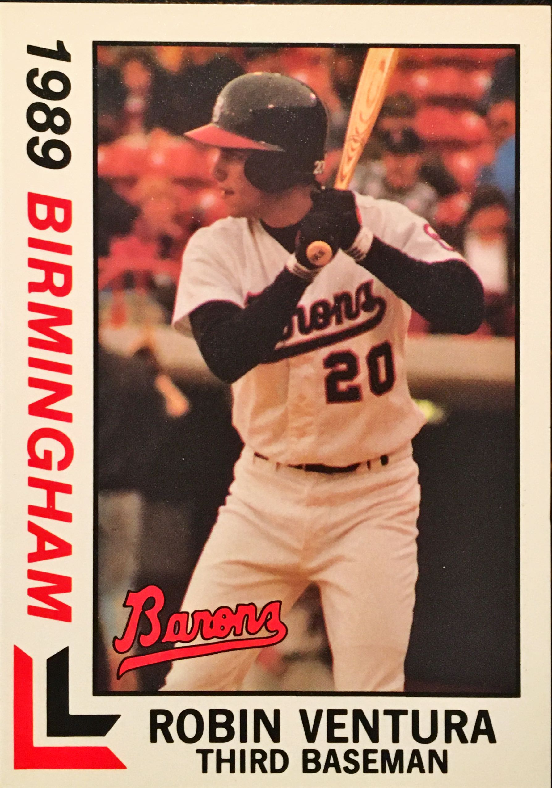 1989 Birmingham Barons  1 front image