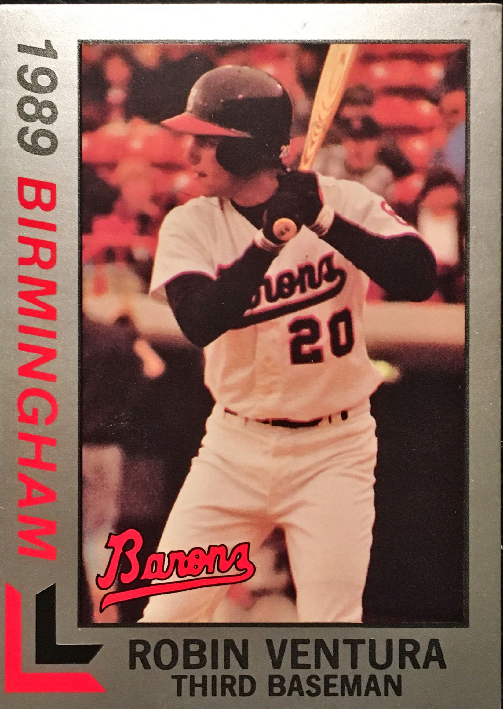 1989 Birmingham Barons  1 front image