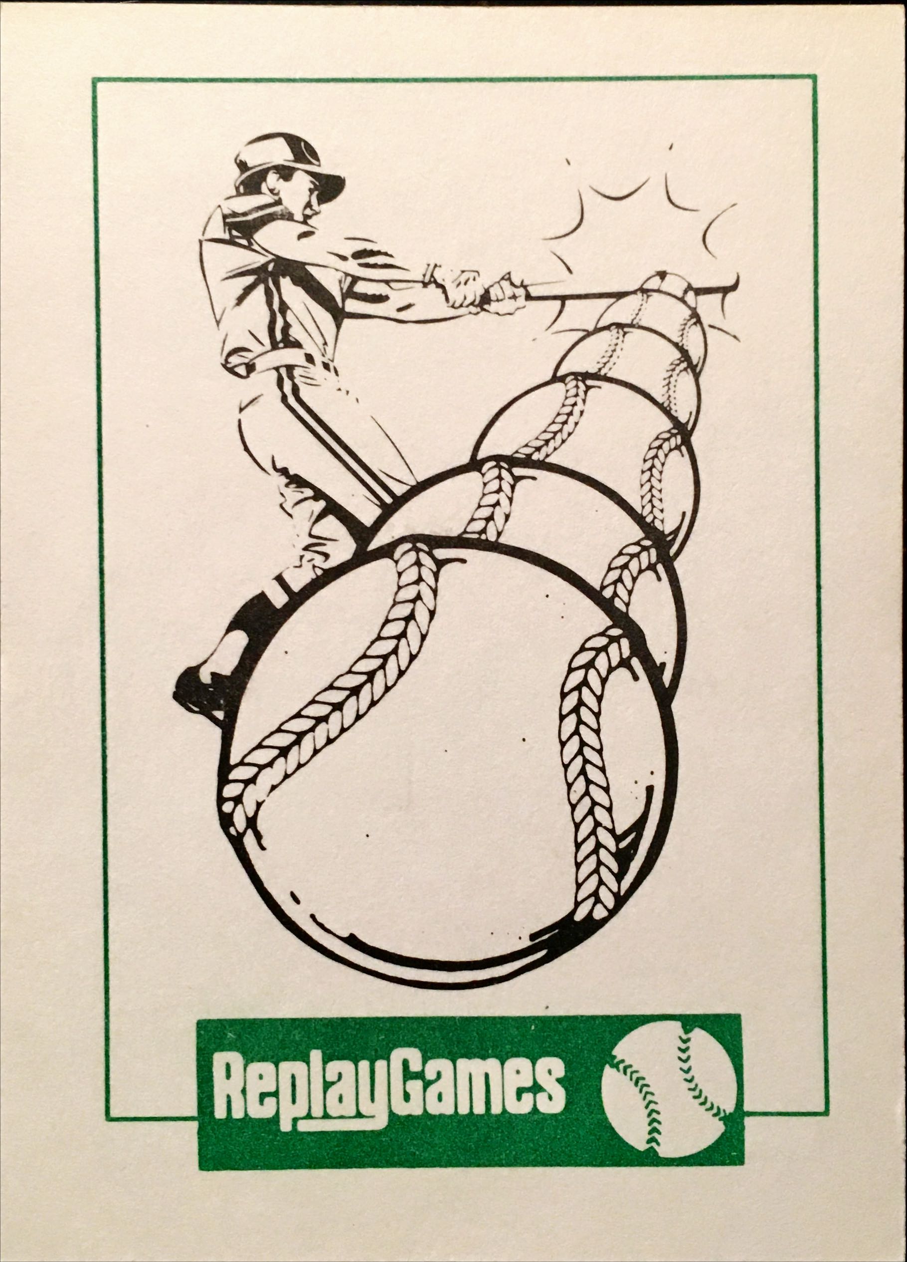 1989 Replay Games  3L front image